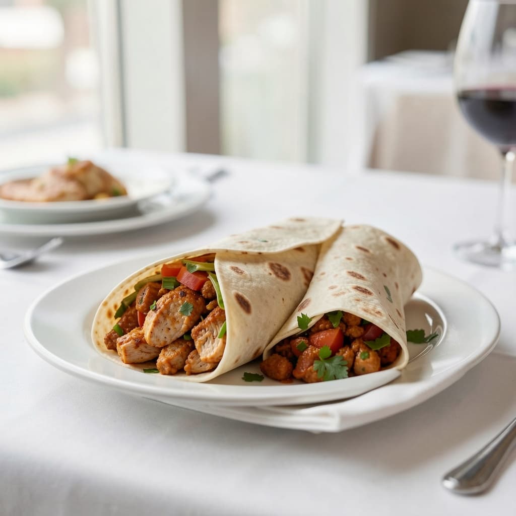 Cajun Chicken Wrap