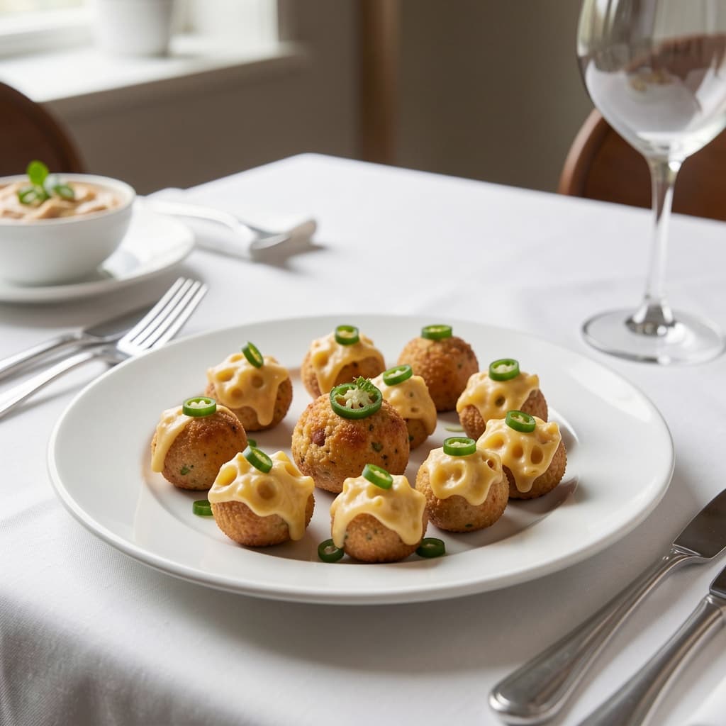 Jalepeno Mac And Cheese Bites