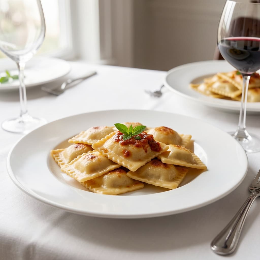 Baked Cheese Ravioli