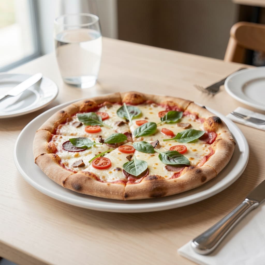 Garden Burger Pizza