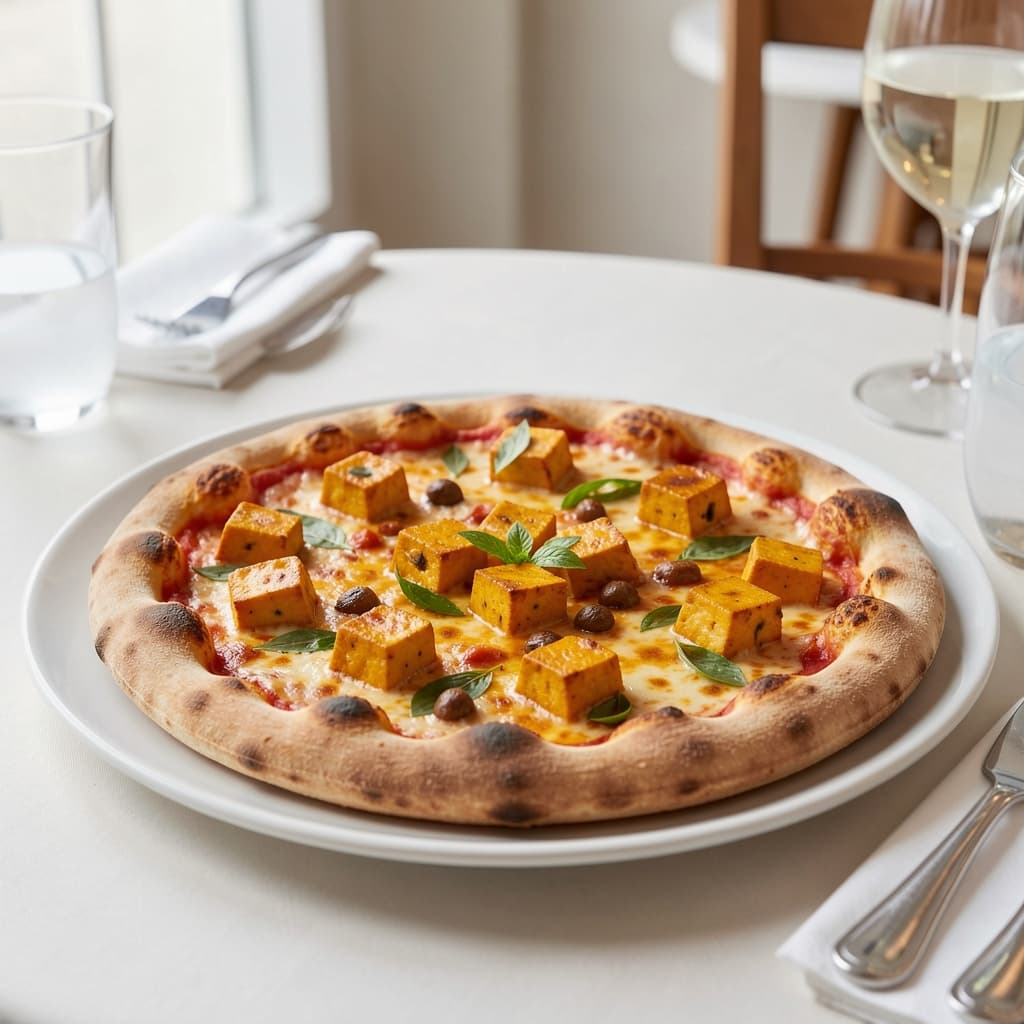 Paneer Chili Pizza