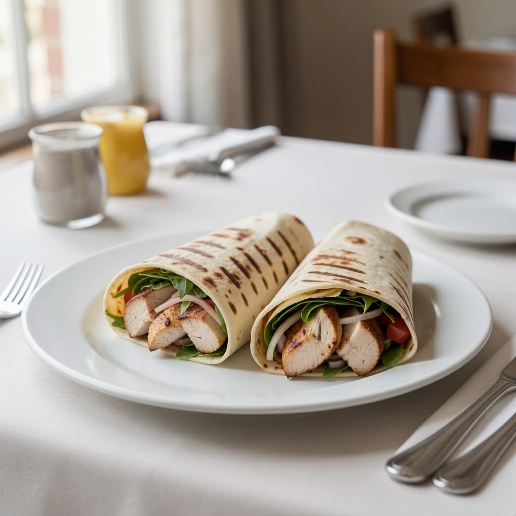 Grilled Chicken Wrap